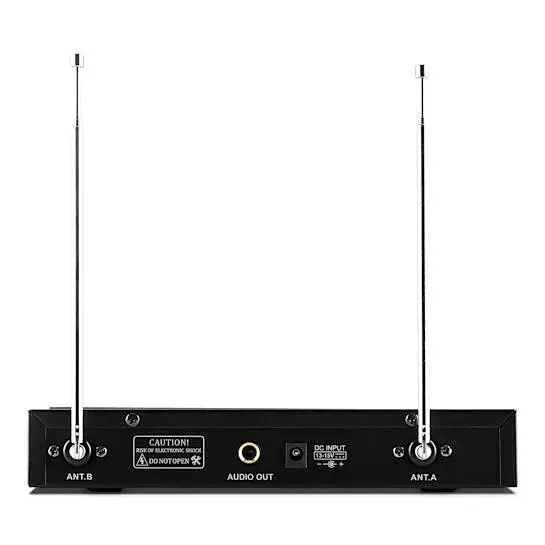 Набор беспроводного микрофона Auna Pro VHF-400 Duo1 (10030438) - фото 5