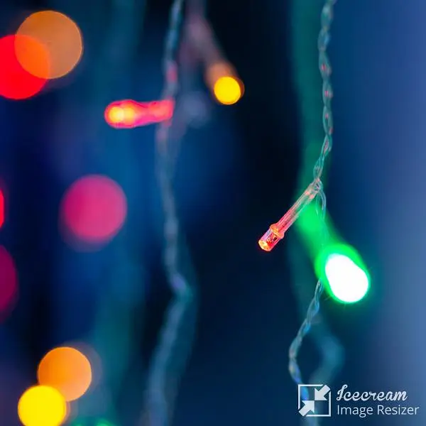 Гірлянда-штора світлодіодна 240 LED розмір 2*2 м, мультиколор - фото 9
