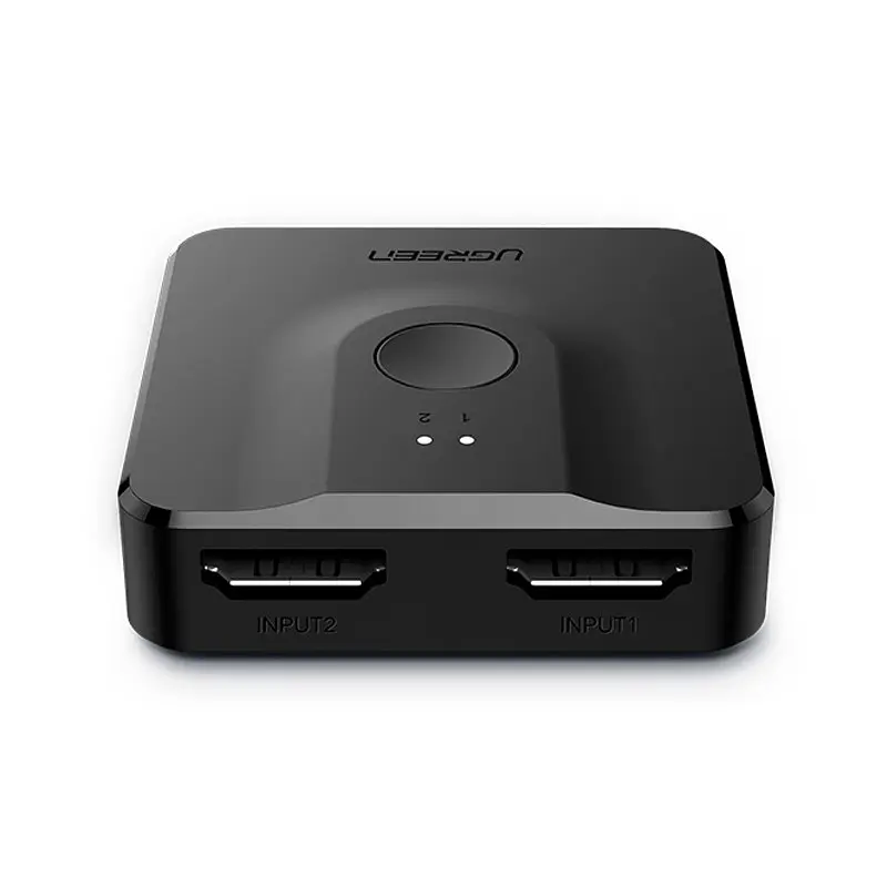 Двонаправлений перемикач Ugreen HDMI 2.0 CM217 Чорний (50966) - фото 3
