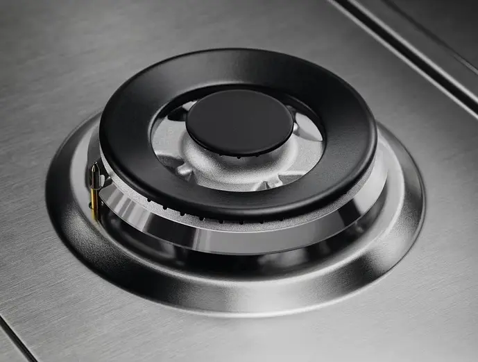 Варильна поверхня газова Electrolux 75 см чавун нержавіюча сталь - фото 2