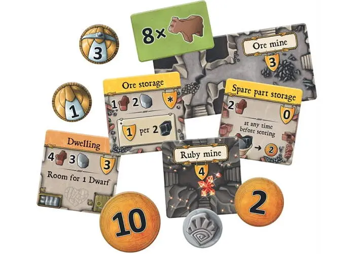 Настольная игра Mayfair Games Каверна (Caverna) (англ.) (MFG3501) - фото 3