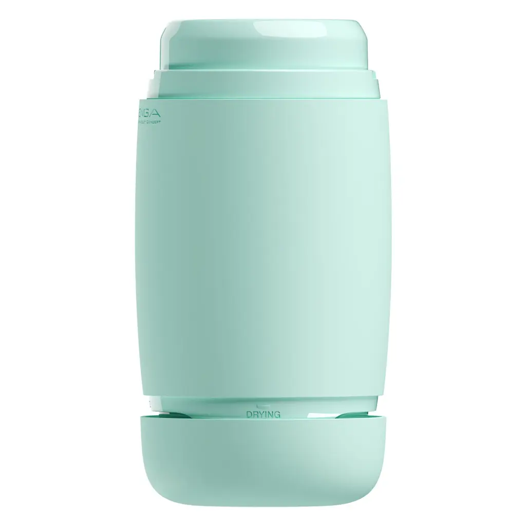 Мастурбатор TENGA PUFFY MINT GREEN, ультрам’який матеріал, багаторазовий, наскрізний - фото 2