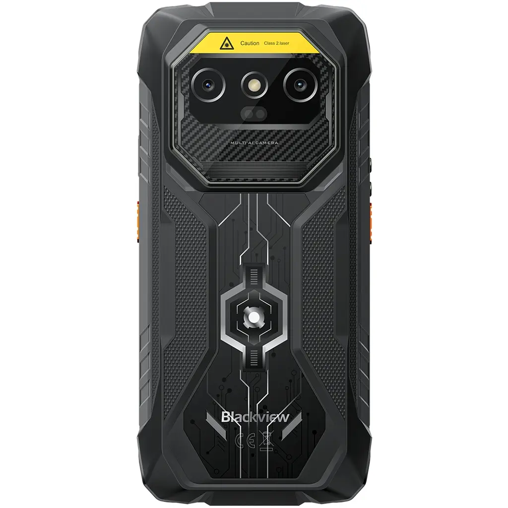 Смартфон Blackview ROCK 1 Pro 6.56" HD+ /8GB/256GB/ G81 /15000mAh / 20+16Мп / 2D Scaner /IP69K/Black - фото 6
