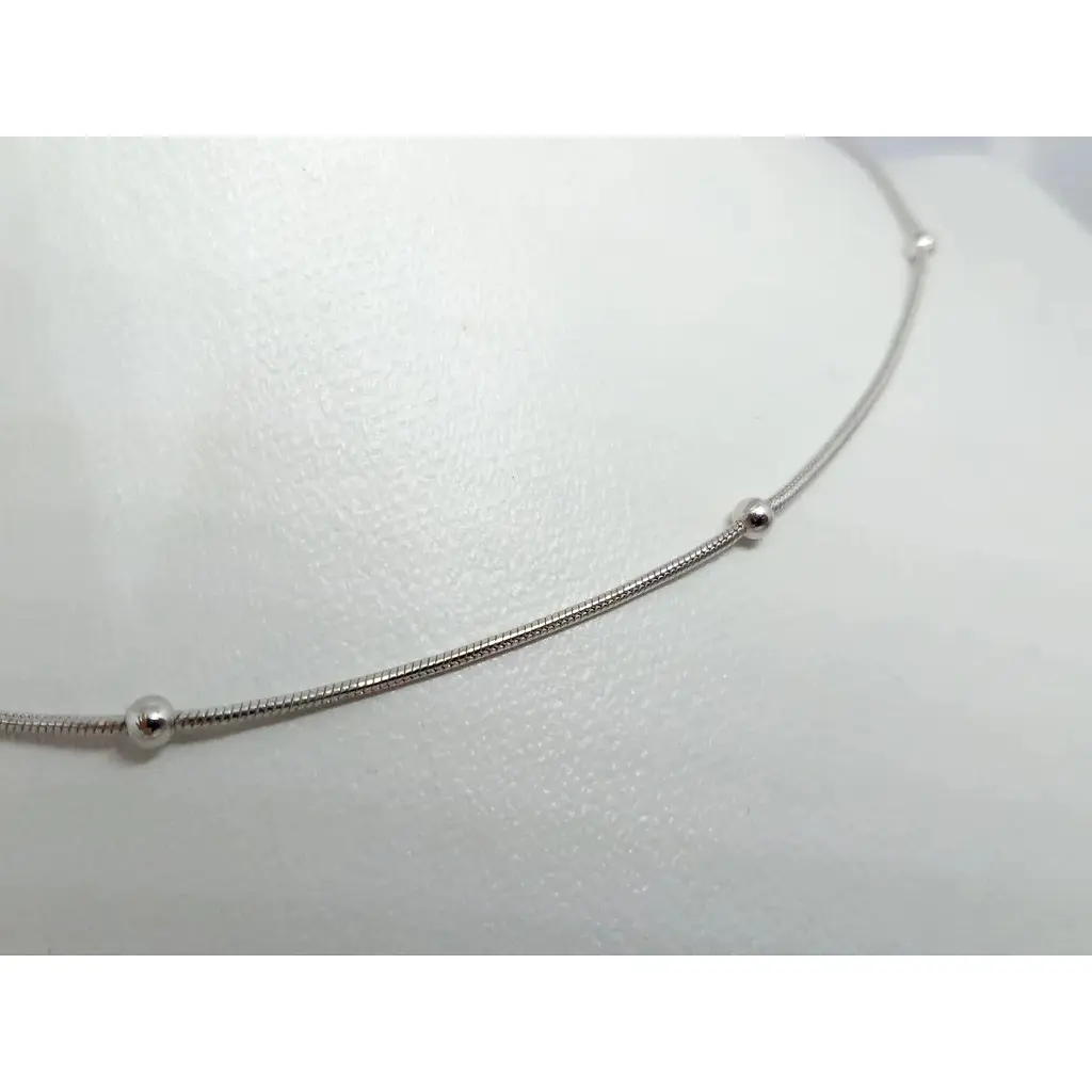 Срібний ланцюжок Аметист Снейк 31020РШ 50 - фото 2