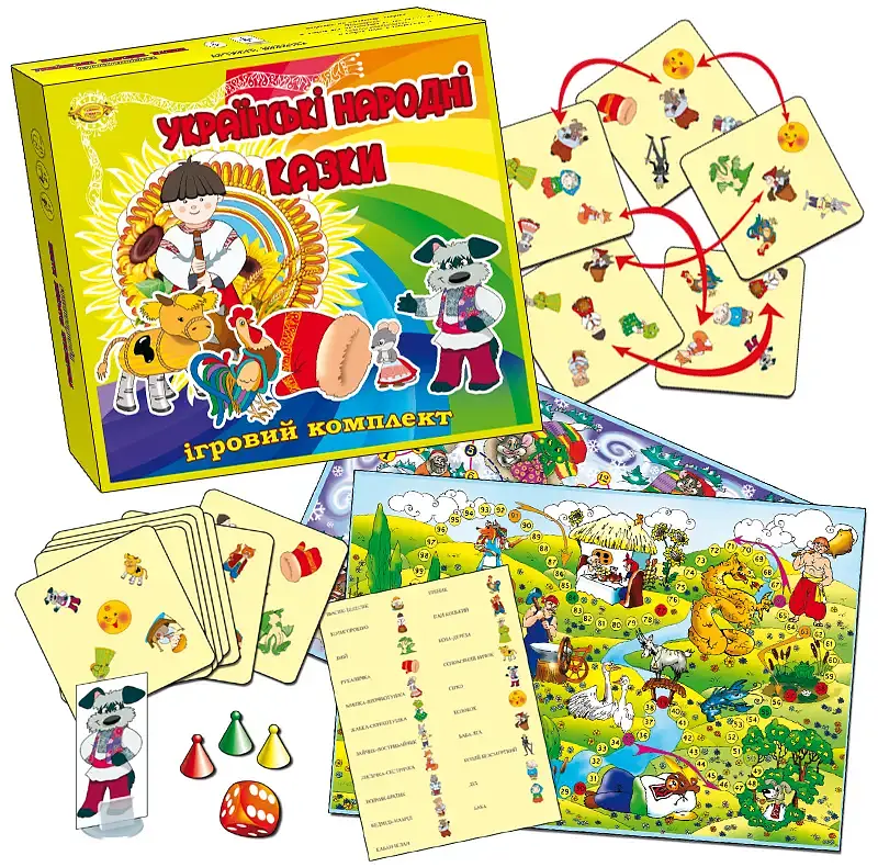 Настольная игра Майстер Украинские народные сказки - фото 2