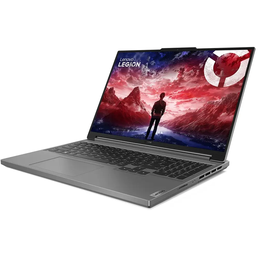 Ноутбук Lenovo Legion Slim 5 16AHP9 (82YA003VRM) Luna Grey, Екран 16 IPS (2560x1600) WQXGA 165 Гц, матовий / AMD Ryzen 7 8845HS (3.3 - 5.1 ГГц) / RAM 32 ГБ / SSD 1 ТБ / nVidia GeForce RTX 4070, 8 ГБ / без ОД / LAN / Wi-Fi / без Bluetooth / Free DOS / без - фото 4