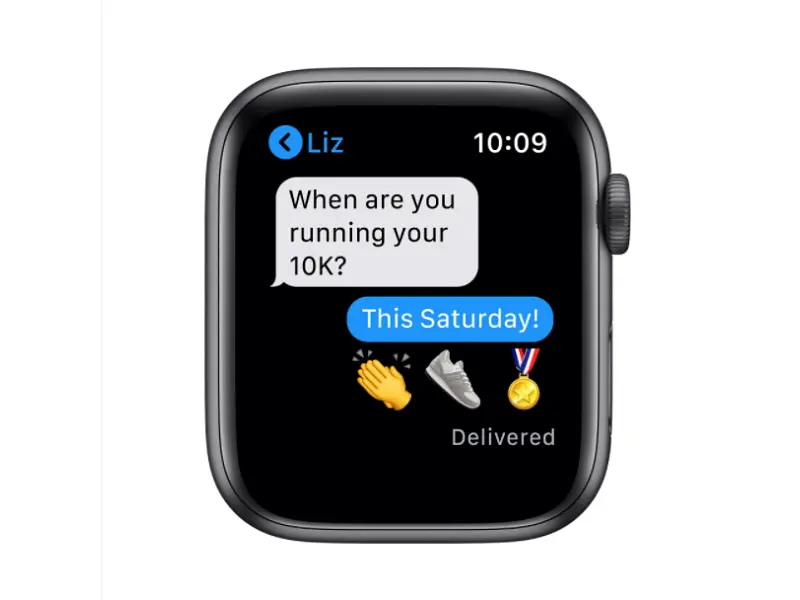 Смарт-годинник Apple Watch Series 6 40mm Space Gray Aluminum Case with Black Sport Band (MG133) - фото 4