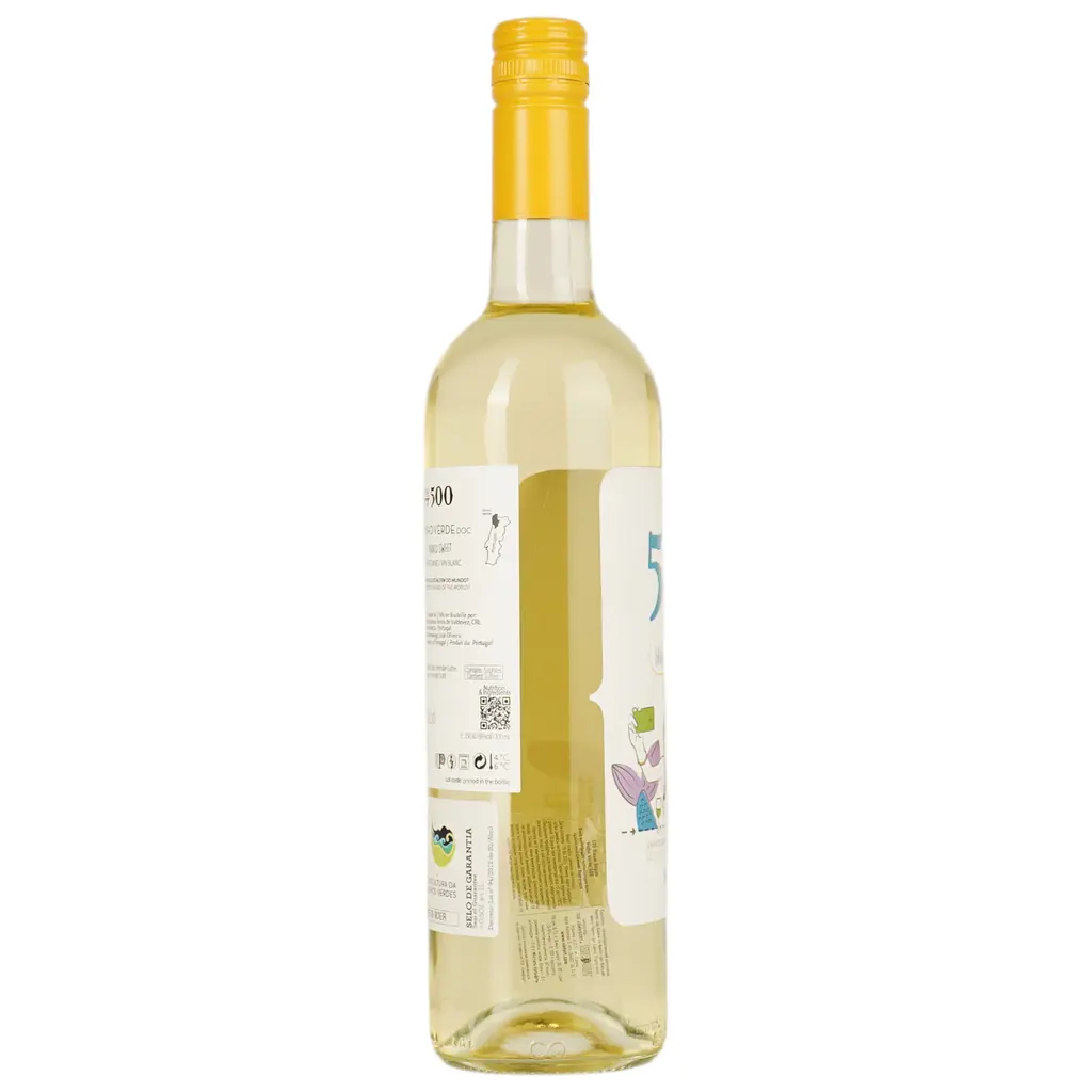 Вино 500 Vinho Verde Sweet бiле напівсолодке 9.5% 0.75 л - фото 2