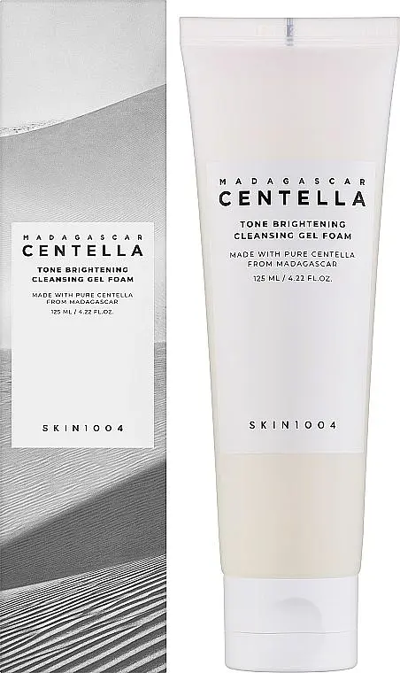 Гель-пінка для вмивання з центелою 125 мл SKIN1004 Madagascar Centella Tone Brightening Cleansing Gel Foam - фото 2