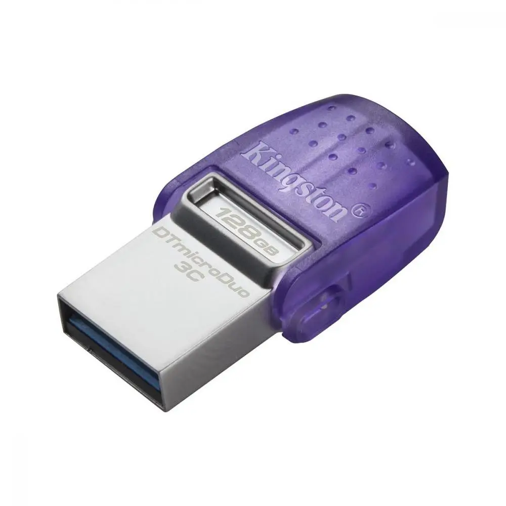 Флешка Kingston 128 GB DataTraveler microDuo 3C (DTDUO3CG3/128GB) - фото 3