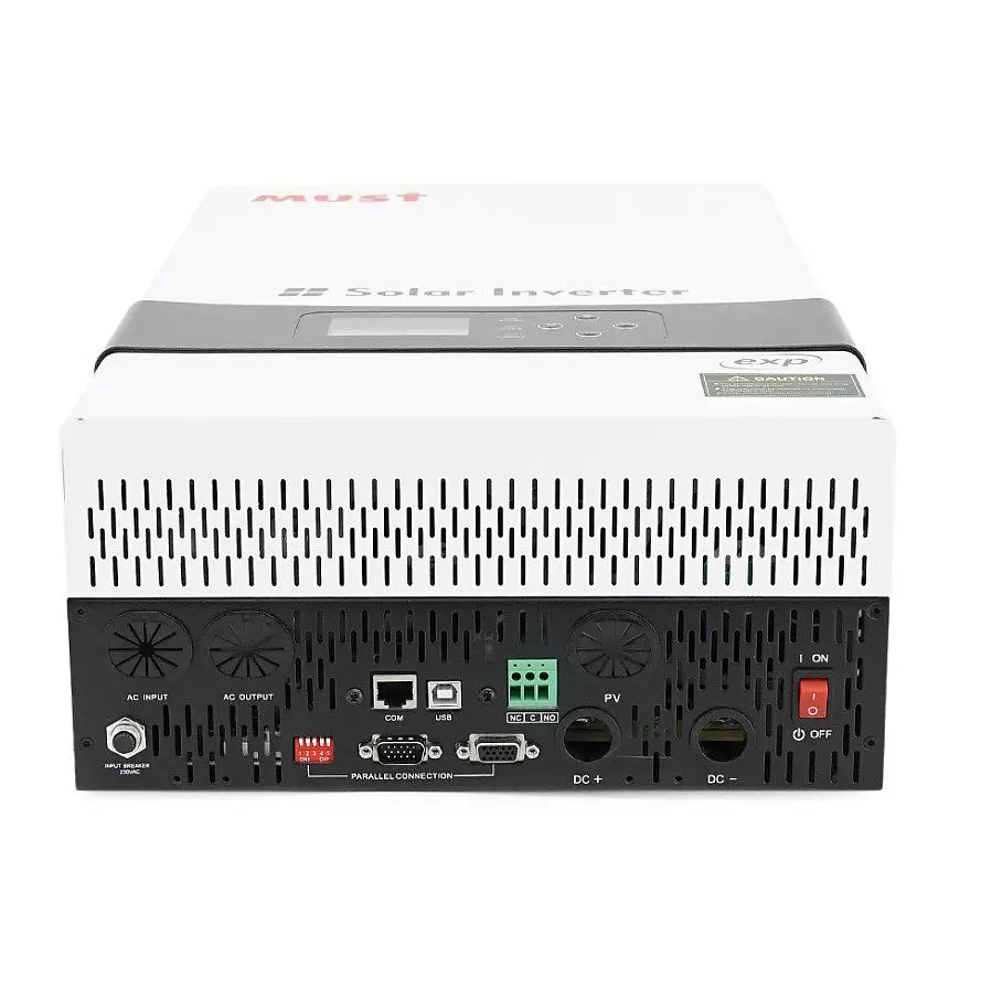 UPS ДБЖ гібридний інвертор MUST PH19-6048-EXP 6000 W 48 V, заряд 60 А, 160-275V, MPPT (80А, 450 Vdc) - фото 2