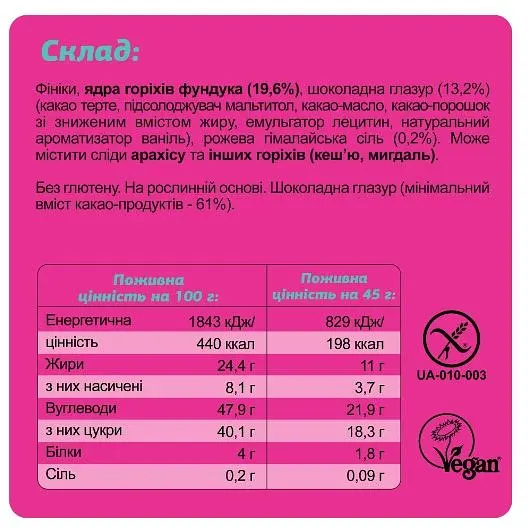 Батончик Fizi Guilty Pleasure Box 10 шт. x 45 г - фото 4