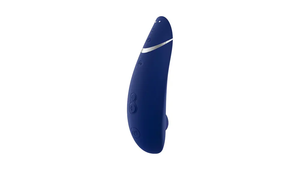 Вакуумний кліторальний стимулятор Womanizer Premium 2 Blueberry - фото 3