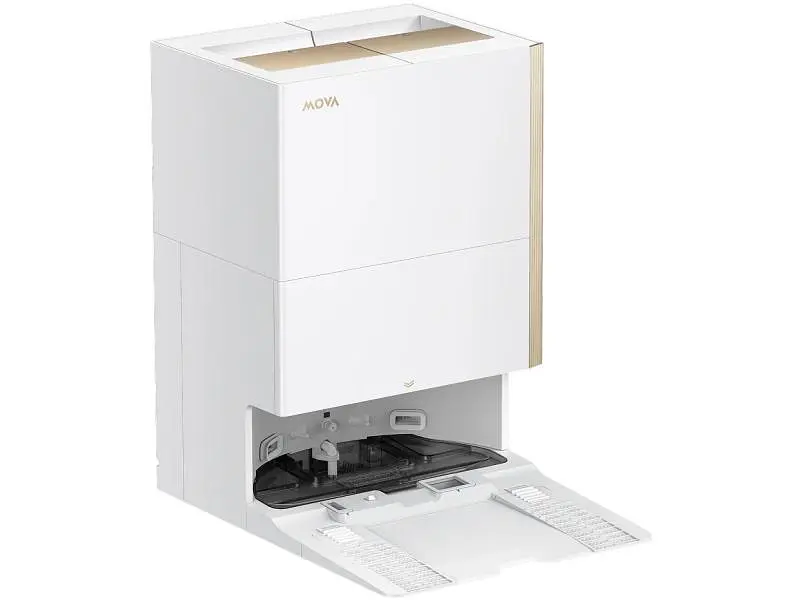 Робот-пилосос з вологим прибиранням Dreame MOVA S70 Ultra Roller White (RLZ52EE-Wh) - фото 4