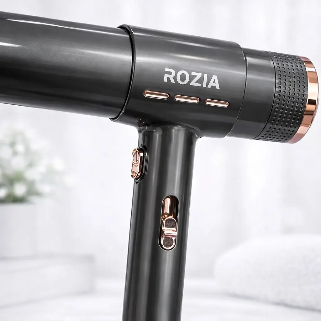 Дорожній фен із концентратором Rozia HC8152 / Фен для волосся / Компактний фен - фото 5