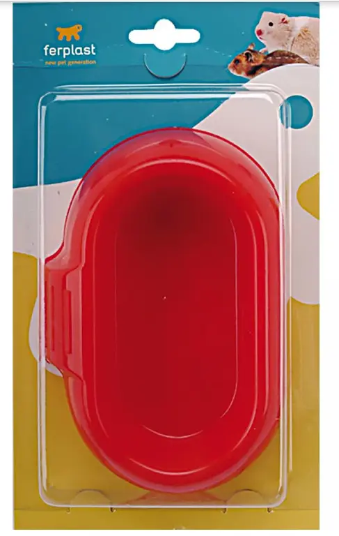 Годівниця для гризунів Ferplast Dada 4706 Feeding Bowl 16.5x11.5x3.5 см 84706799 - фото 3