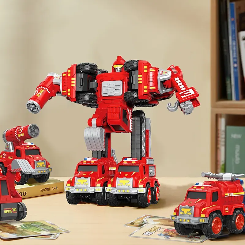 Транформер Urmywo Пожежник (0783-370) - фото 4