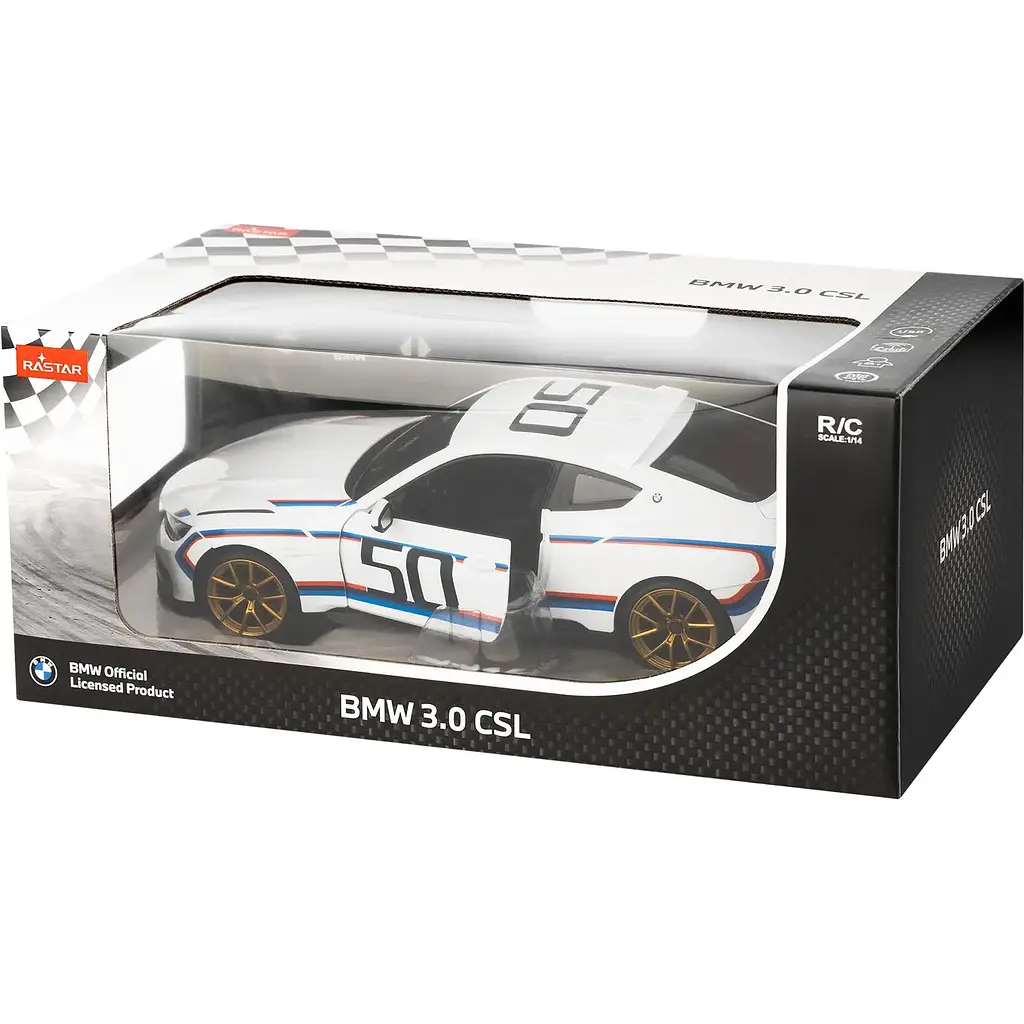 Машинка Rastar BMW 3.0 CLS 1:14 Білий - фото 11