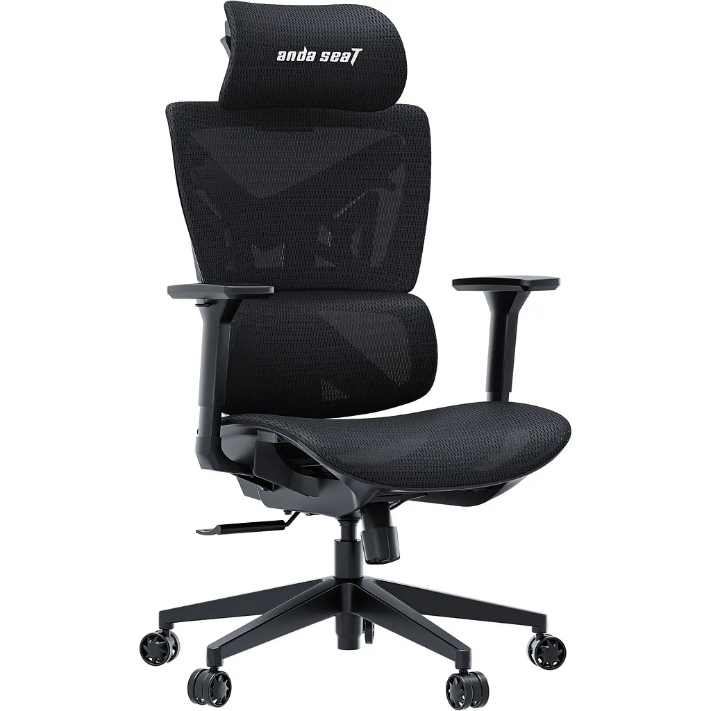 Крісло для геймерів Anda Seat X-Air Mega Size XL Mesh Space Black (AD-WY-01-BBB) - фото 2