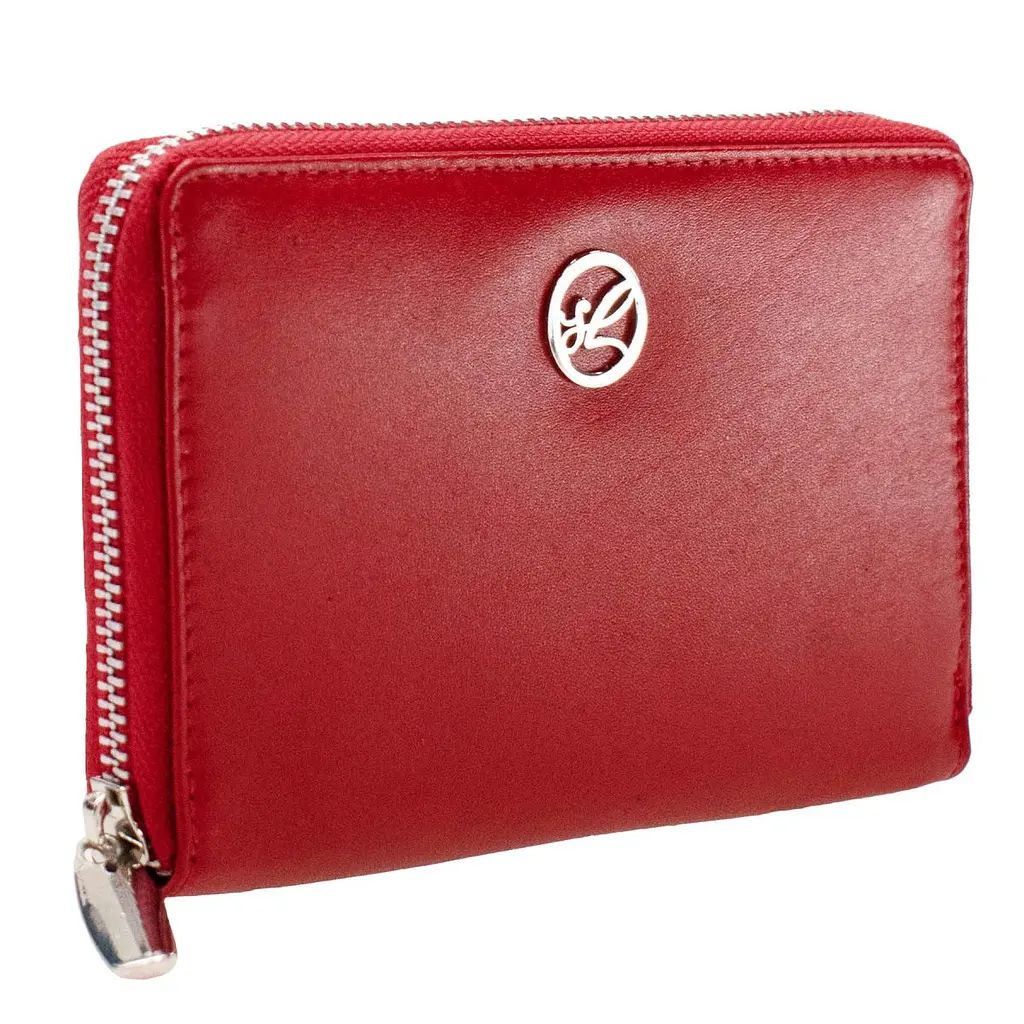 Гаманець жіночий шкіряний Semi Line RFID Red (P8271-2) - фото 6