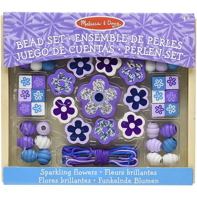 Набір намистин Melissa & Doug Sparkling flowers (MD9494)