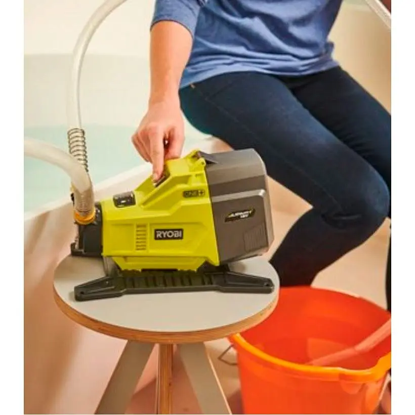 Поверхностный центробежный насос Ryobi R18TP-0 18В ONE+ [5133003934] [132979] - фото 4
