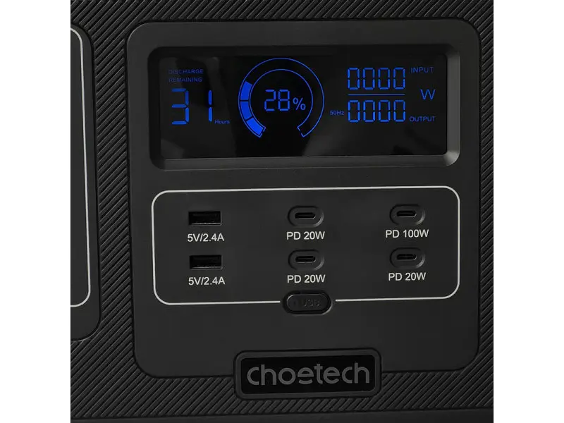 Зарядна станція Choetech Portable Power Station 1200W (BS005) - фото 7
