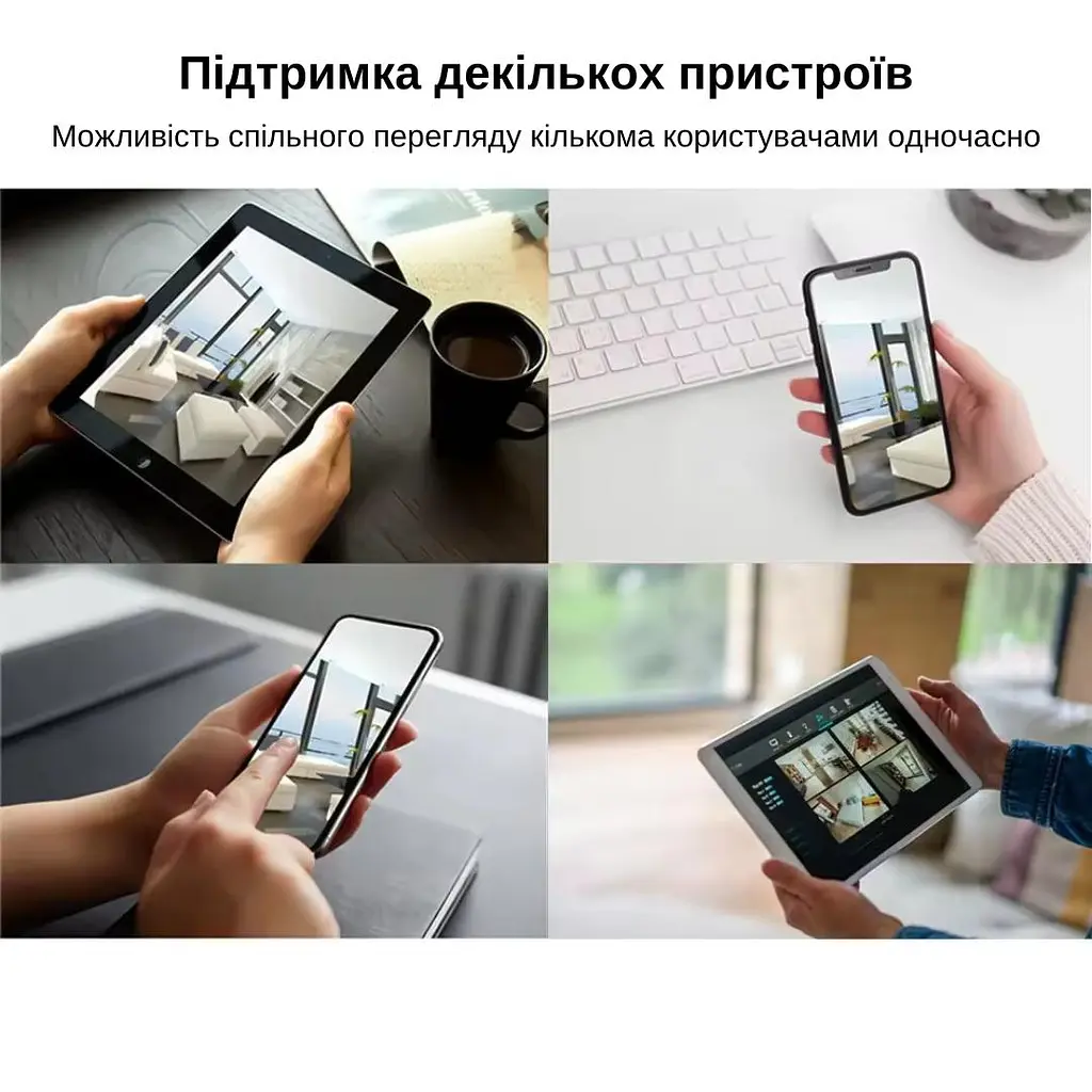 IP-камера уличная с аккумулятором и двойным объективом XON SmartCam 4G 8000mAh Solar 1080P (KCBSM22VW 7478) Белая - фото 5