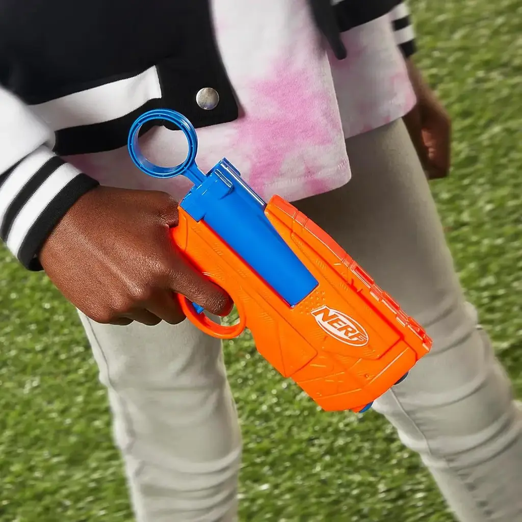 Бластер іграшковий Hasbro Nerf N Series Ward механічний зі 2 стрілами N1 синьо-помаранчевий (SKU-235) - фото 5