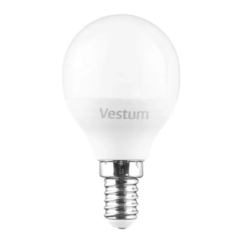 Лампочка Vestum LED G45 8W 3000K 220V E14 (1-VS-1212)