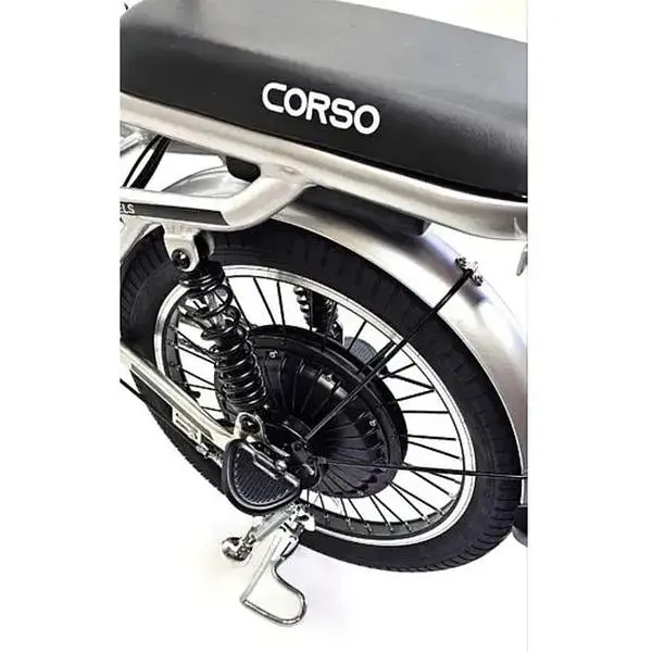 Електровелосипед Corso двомісний 500W 48V 16Ah сірий - фото 5