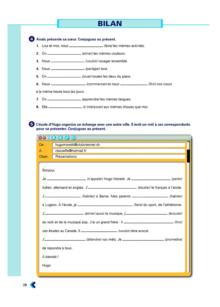 En Contexte A1: Exercices de Grammaire - фото 8