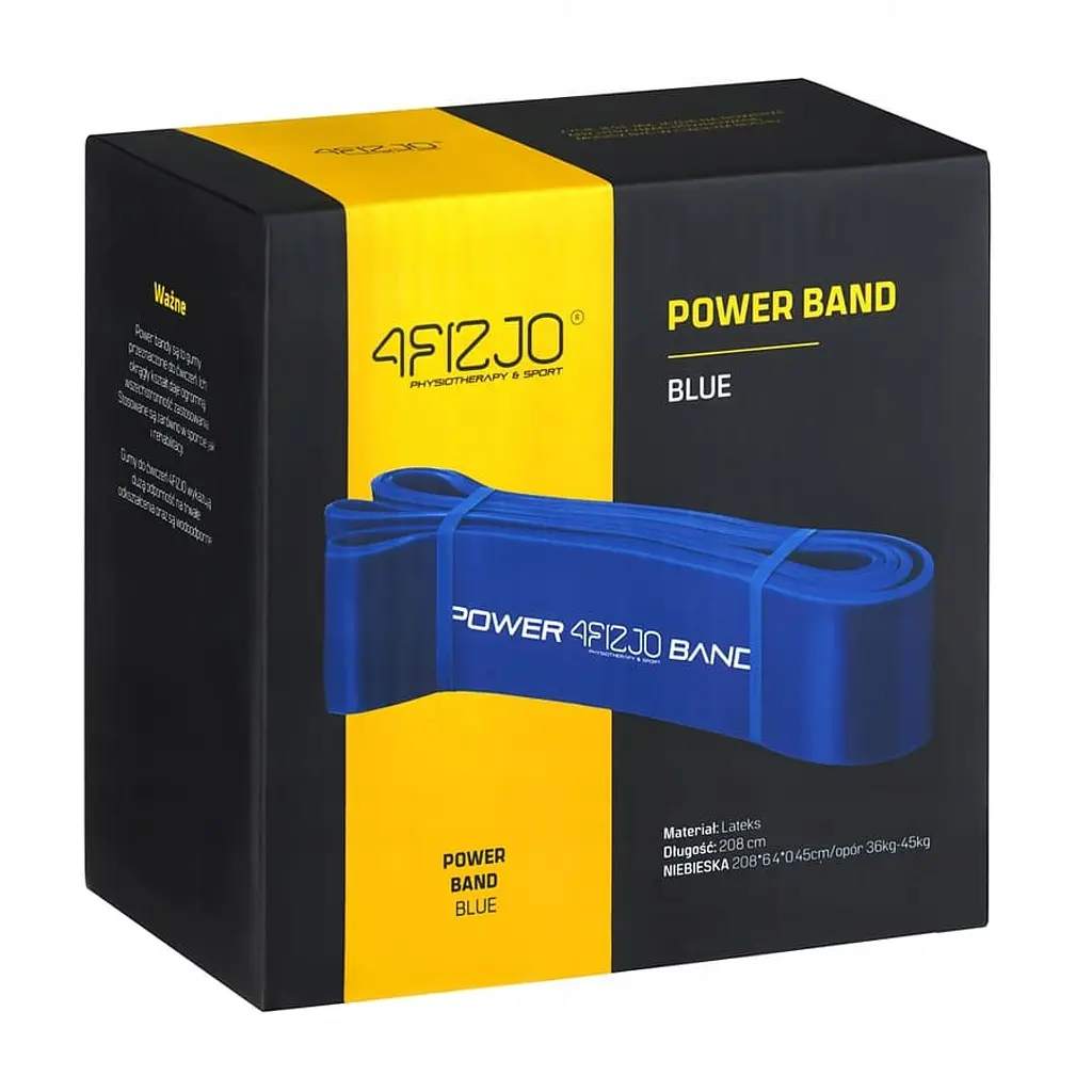 Еспандер-петля 4Fizjo Power Band (Гумка для фітнесу і спорту) 64 мм 36-46 кг 4FJ1097 (P-5907222931097) - фото 2