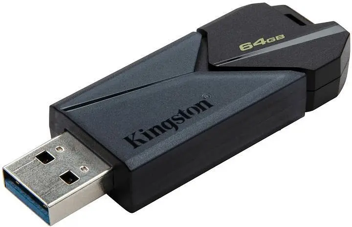 Флеш-пам'ять USB Kingston DataTraveler Exodia Onyx 64GB USB 3.2 Gen 1 Black (718902092720) - фото 4