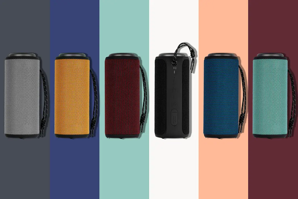 Акустична система 2E SoundXTube TWS, MP3, Wireless, Waterproof Turquoise - фото 8