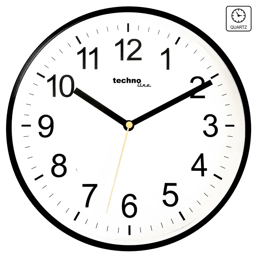Годинник настінний Technoline WT630 White/Black (WT630) - фото 2