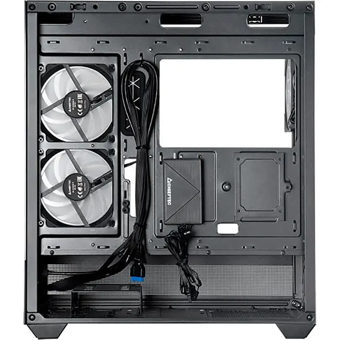 Корпус Chieftec VISTA ARGB без БЖ Black (GT-01B-OP) - фото 5