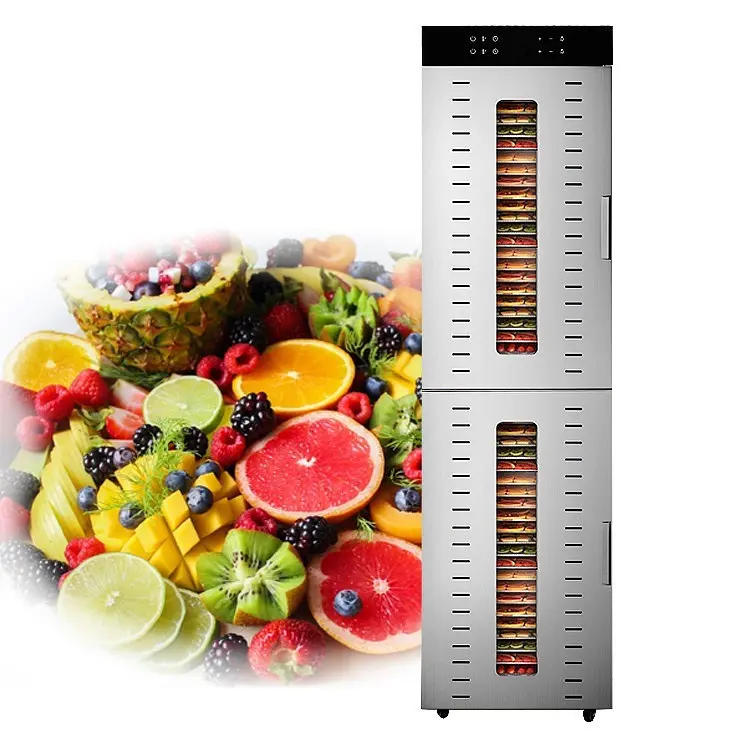 Дегідратор сушарка комерційний Food Dehydrator SS - 40H для овочів фруктів м'яса грибів 40 лотків 4000Вт - фото 7
