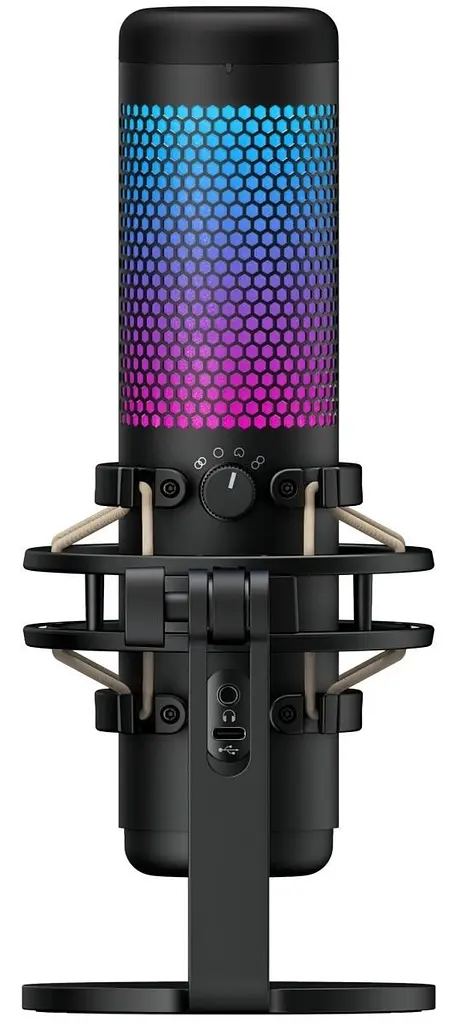 Мікрофон HyperX QuadCast S Black (HMIQ1S-XX-RG, G/4P5P7AA) [67623] - фото 4