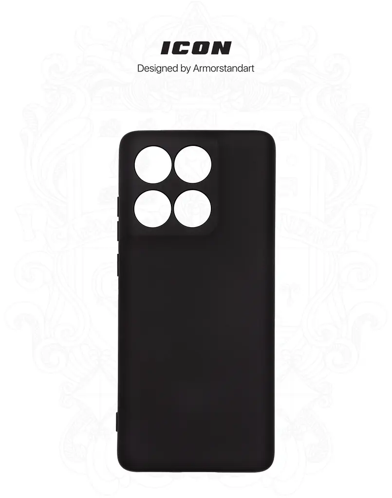 Чехол ArmorStandart ICON для Motorola Edge 60 Fusion 5G Camera cover Black (ARM85382) - фото 3