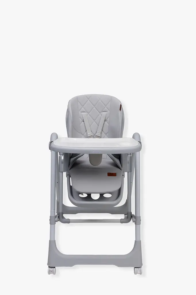 Стілець-гойдалка для годування дитини 2 в 1 VELANO Nomi, light grey - фото 4