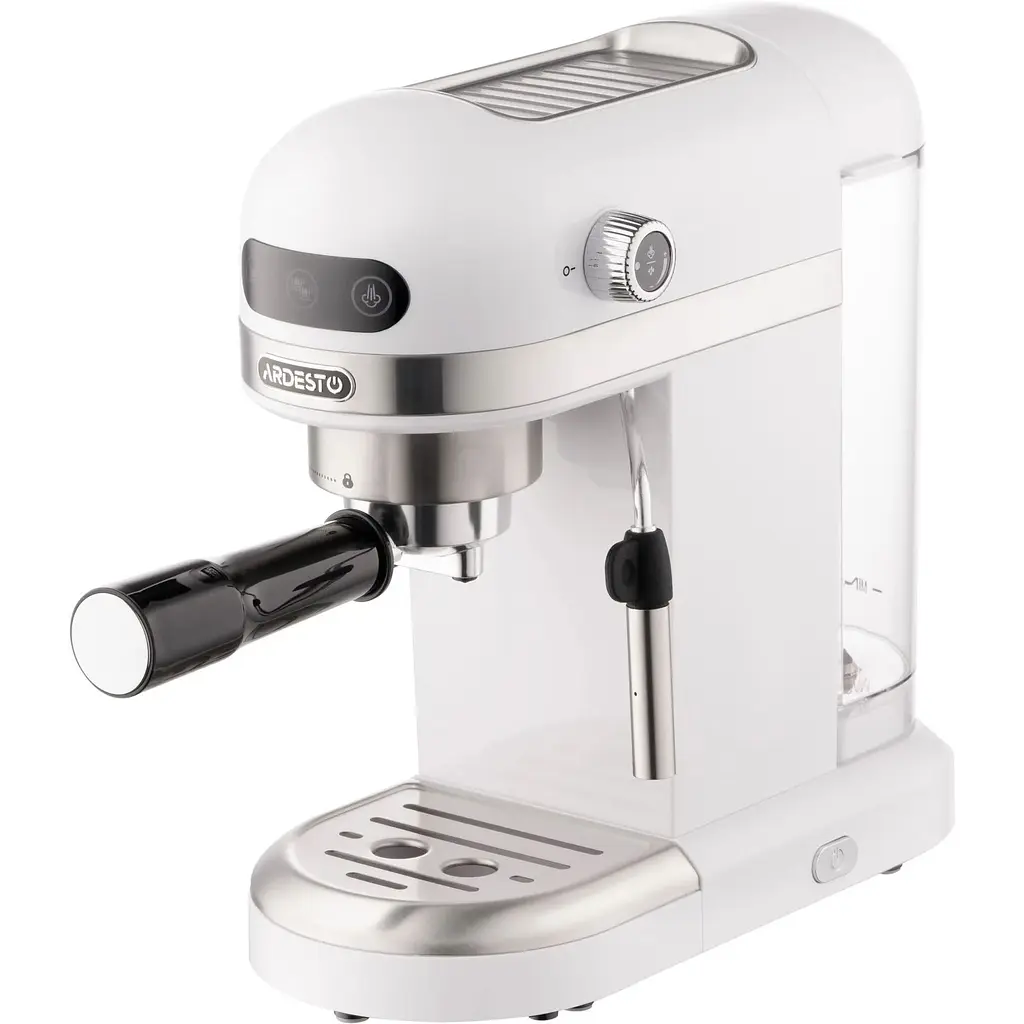 Кофеварка Ardesto YCM-E1500 - эспрессо рожковая 1.4 л 1350 Вт белая - фото 10