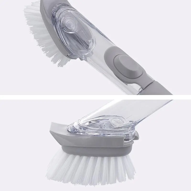 Багатофункціональна щітка Decontamination Wok Brush для миття та чищення з дозатором - фото 5