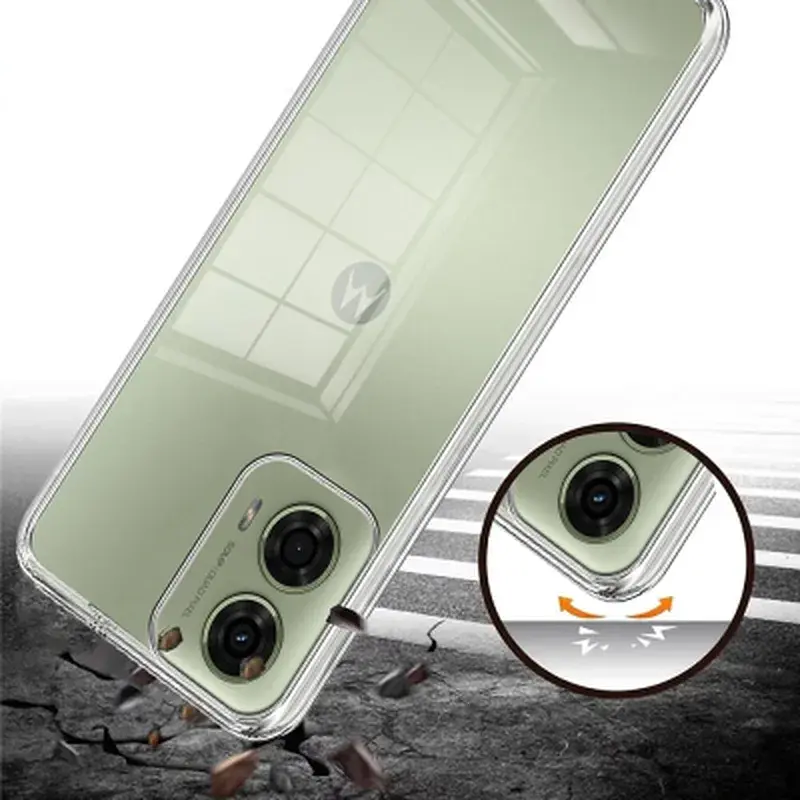 Чохол до мобільного телефона BeCover Motorola Moto G04/ E14 Transparancy (712286) - фото 3