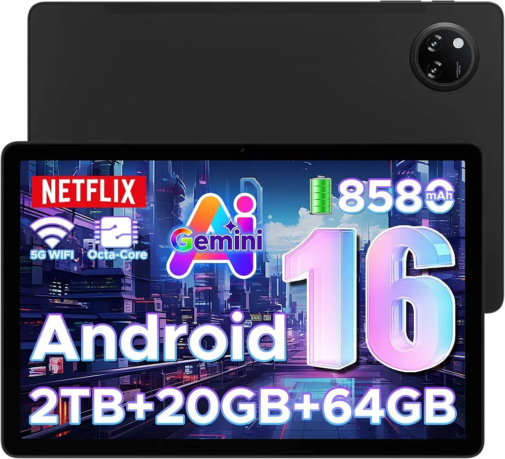 Планшет DOOGEE Tab A9+ 11" Android 16, 20 ГБ RAM, 64 ГБ пам'яті