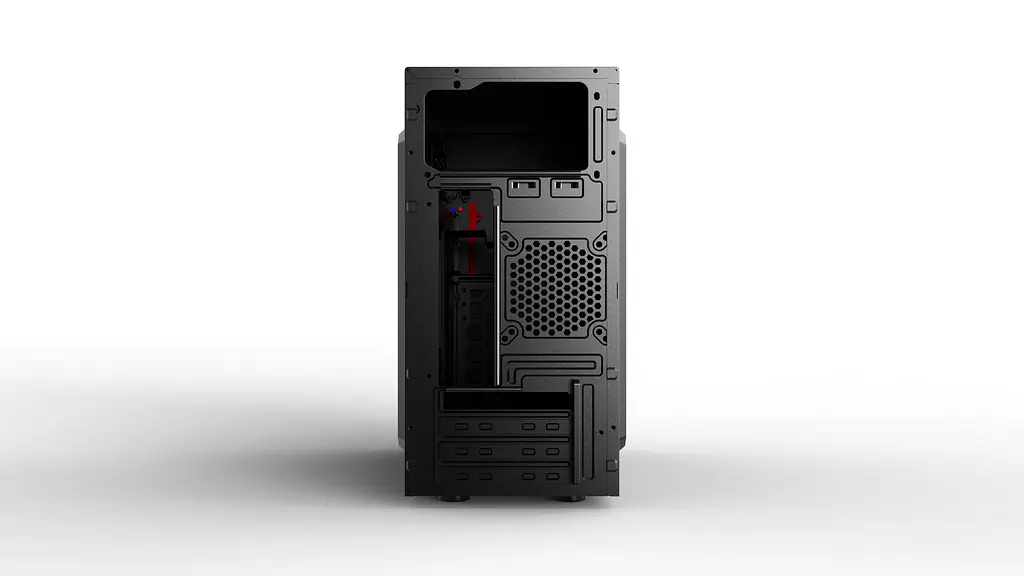 2E Корпус Basis RD860-3U без БП, 1xUSB3.0, 2xUSB2.0, VGA 320мм, mATX, чорний - фото 7