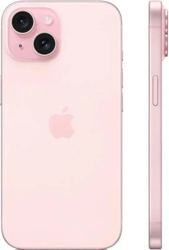 Смартфон Apple iPhone 15 256GB Pink (MTP73) - фото 2