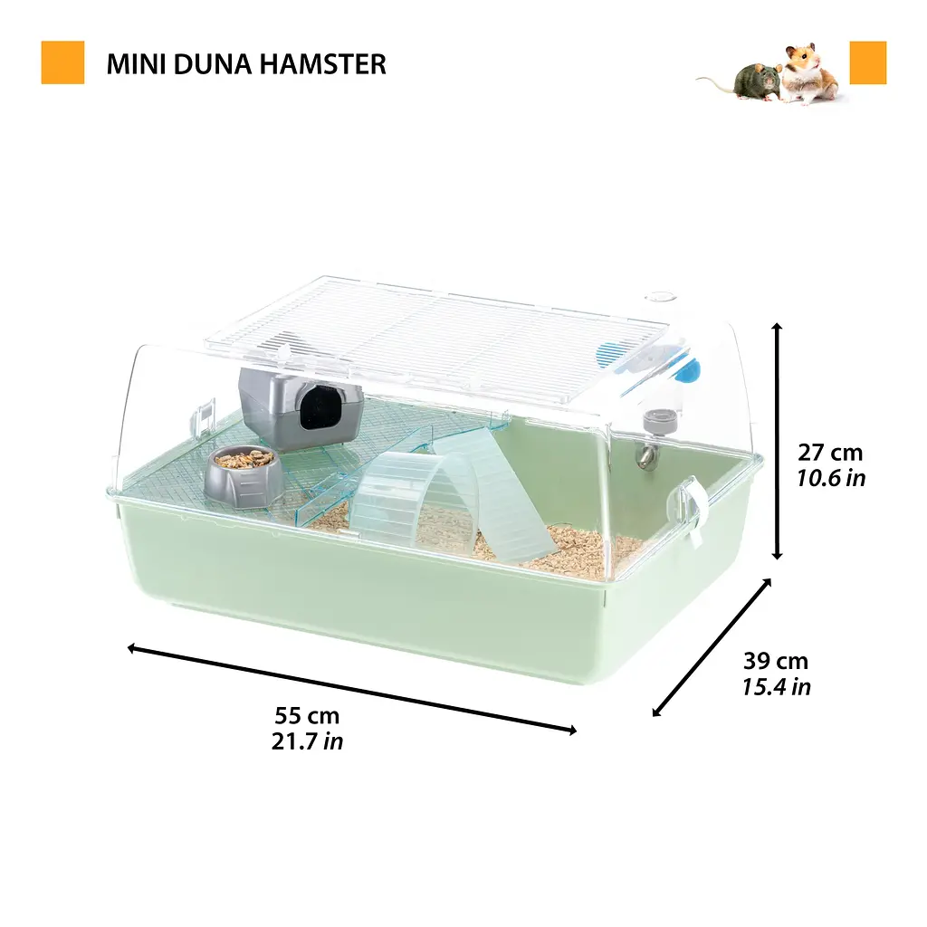 Клітка Ferplast Mini Duna Hamster White для хом`яків - фото 2
