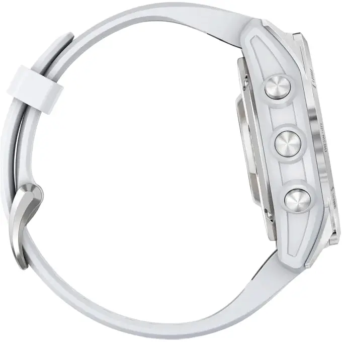 Смарт-годинник Garmin Epix Pro [Gen 2] Standard Edition 42mm Silver with Whitestone Band [010-02802-00] [86539] - фото 4
