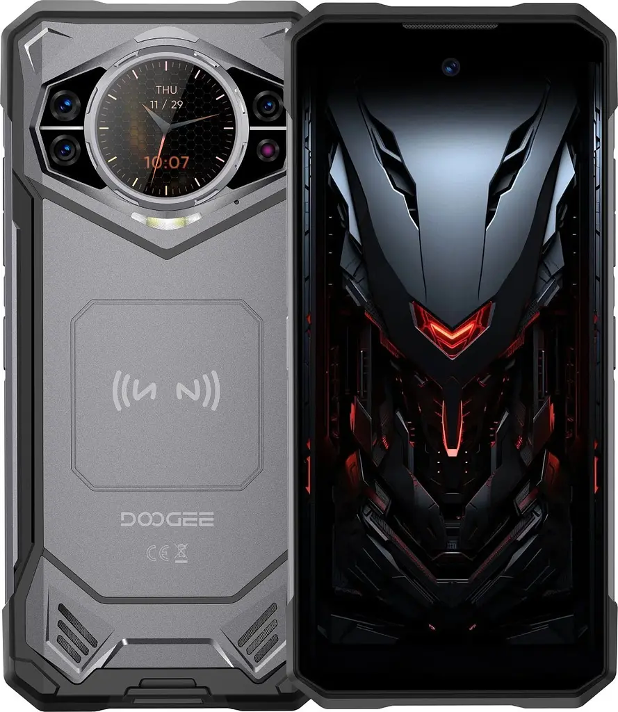 Смартфон DOOGEE S200 VIP Edition 5G 12/256GB Grey Навушники - фото 4